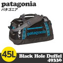 Patagonia パタゴニア 49336 ブラックホールダッフル 45L Black Hole Duffel フォージグレイ