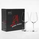 RIEDEL リーデル ワイングラス ヴェローチェ カベルネ/メルロ 2個セット 6330/0 グラス 食器 洋食器 ワイン お酒 アルコール 脚付きグラス『送料無料(一部地域除く)』