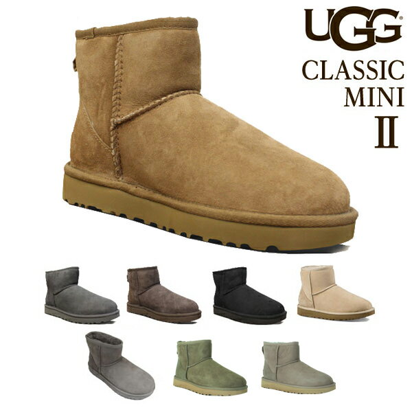 UGG アグ クラシックミニ II ムートンブーツ ウィメンズ1016222 Classic Mini WOMENS レディース ショートブーツ 【送料無料（一部地域除く）】