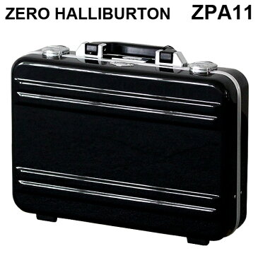 ゼロハリバートン ZERO HALLIBURTON クラシック ポリカーボネート アタッシュケース フレームタイプ スモール ブラック B4対応 80634 ZPA11-BK『送料無料（一部地域除く）』