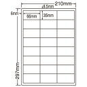 ■商品詳細シートサイズ：210×297mmラベルサイズ：66×35mm面付：3×8=24面購入単位：1セット500シート(100シート×5)配送種別：直送品 代引不可 返品不可 配送日時指定不可※商品はメーカーより直送させて頂くため、代金引換でのご注文はお受け致しかねます。※こちらの商品は他の商品とは別のお届けとなります。※メーカー直送のため、納品・請求書は商品とは別に郵送させていただきます。※商品はメーカーより直送させて頂くため、ご希望配送日時の指定はできません。※メーカーにて欠品発生時はこちらからご連絡させて頂くこともございます。※お客様都合による返品・交換はお受けしておりません。※沖縄・離島は送料別途見積りとなります。■サンプルをお送り致します■このラベルのサンプル品をご希望の方は、上部にある【商品についての問合わせ】をクリックして下さい。お問合せフォームが表示されますので【ラベルサンプル希望】とお客様のお名前・お電話番号・ご住所・メールアドレスを併せてご記入の上、送信下さい。ご希望型番のラベルを数枚お送り致します。※サンプル品到着には3〜7日かかります。※必ずお名前、メールアドレスをご記入下さい。折返しご連絡させていただきます。　2営業日（土日祝日除く）以内にご連絡のない場合は再度ご連絡お願いします。配送手配が出来ない場合があります。※リニューアルに伴いパッケージや商品名等が予告なく変更される場合がございますが、予めご了承ください。【検索用キーワード】4974906186006 112177 9I0920 東洋印刷 ナナ nana ナナラベル nanaラベル OAラベル ラベル用紙 LDW24UEF A4サイズ A4 汎用 汎用ラベル ラベル シール ラベルシール ラベルシート 印刷 プリント フリマ フリマアプリ ネット ネット通販 ネットオークション ネットショップ 郵送 配送 宅配 発送 郵便 出品 箱 貼り付け 貼付 宛名 宛名ラベル 送り状 送り状ラベル マルチタイプラベル マルチタイプ ラベル作成 再剥離 FBA FBAラベル amazon出品 amazon