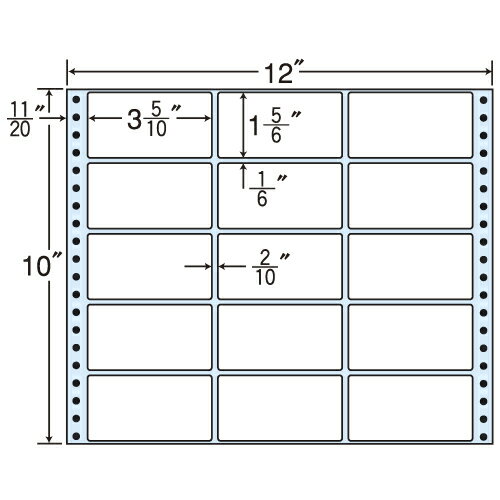 樂天商城 - ラベルシール M12H タックシール (連続ラベル) レギュラータイプ 500折【代引不可】【送料無料（一部地域除く）】