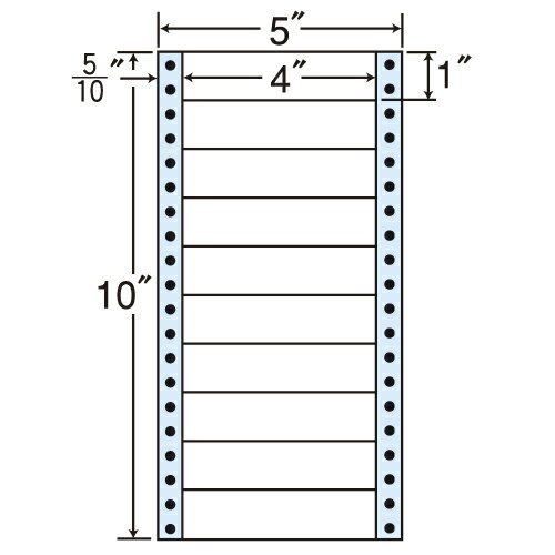 Labels - ラベルシール MM5C タックシール (連続ラベル) レギュラータイプ 500折×2【代引不可】【送料無料（一部地域除く）】
