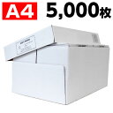 コピー用紙 A4 5000枚 高白色 500枚 10冊 印刷用紙 白紙 用紙 A4サイズ PPC用紙 OA用紙 送料無料 一部地域除く 