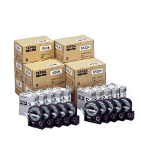 キングジム 「テプラ」PRO テプラテープ SP18K 18mm 上質紙ラベル黒文字