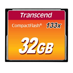トランセンド(Transcend) コンパクトフラッシュカード 133x 32GB 永久保証 TS32GCF133【送料無料（一部地域除く）】