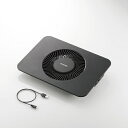 SX-CL21BK エレコム ノートPC用クーラー(静音 強冷タイプ)【代引不可】【送料無料(一部地域除く)】