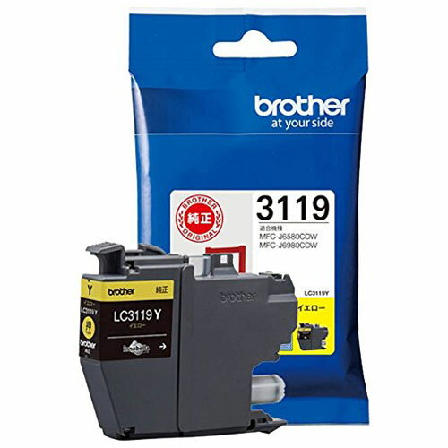 樂天商城 - BROTHER LC3119Y イエロー 大容量 純正