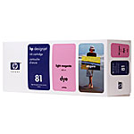 樂天商城 - HP81(C4935A) ライトマゼンタ 純正品 インクカートリッジ ※代引不可【送料無料（一部地域除く）】