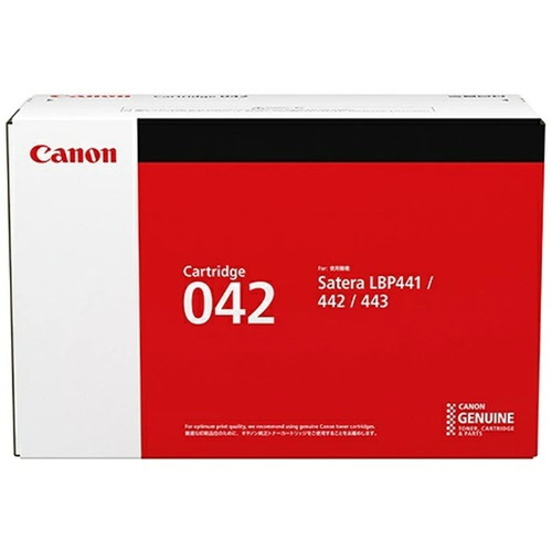 CANON トナーカートリッジ 042 純正品 9100枚[ 0466C001 CRG-042 LBP443i LBP442 LBP441 LBP441e キャノン キヤノン レーザー カラーレーザープリンター ]『代引不可』『送料無料（一部地域除く）』
