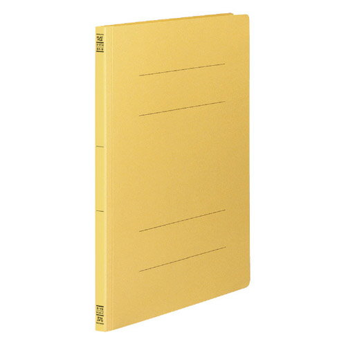 コクヨ フラットファイルV(樹脂製とじ具) B4縦 15ミリとじ 黄 フ-V14Y