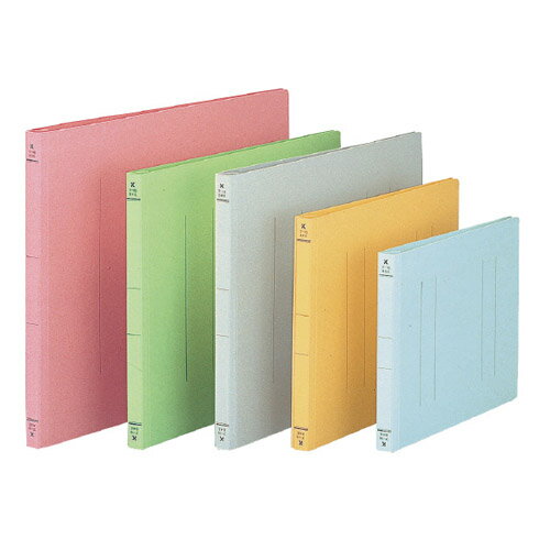コクヨ フラットファイルV(樹脂製とじ具) B5横 15ミリとじ 青 フ-V16B