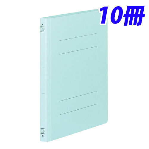 樹脂製とじ具なので保持力が強く書類がずれません。表紙/色板紙とじ穴間隔/80mmピッチ収容枚数/150枚商品・パッケージのデザイン及び表示内容が変更になる場合がございます。グリーン購入法適合商品■商品詳細メーカー名：コクヨシリーズ名：フラットファイルカラー：青サイズ：B5とじ穴間隔：80mm材質：表紙/色板紙(古紙パルプ配合率71%)、とじ具押さえ板・スライドコマ/R-PS100%適正収容枚数：コピー用紙約150枚表紙材質：色板紙とじ厚：15mm背幅：18mm寸法：267×198mmメーカー品番：フ‐V11向き：タテ認定番号：05112530購入単位：1セット(10冊)配送種別：在庫品【検索用キーワード】B32228 b32228 4901480138787 KOKUYO kokuyo コクヨ こくよ フ-V11B フ-v11b フ-V11 フ-v11 フラットファイルV ふらっとふぁいるV フラットファイル ふらっとふぁいる ファイル ふぁいる フラットファイル縦 ふらっとふぁいる縦 縦型ファイル たて型ファイル タテ型ファイル 樹脂製とじ具 B5縦 b5縦 B5 b5 B5サイズ b5サイズ 縦 たて タテ 縦型 たて型 タテ型 15ミリとじ 15mmとじ 15ミリ 15mm 文具 ぶんぐ ブング 文房具 ぶんぼうぐ ブンボウグ ステーショナリー すてーしょなりー 事務用品 オフィス用品 10冊 10サツ 十冊 青 アオ あお ブルー ぶるー