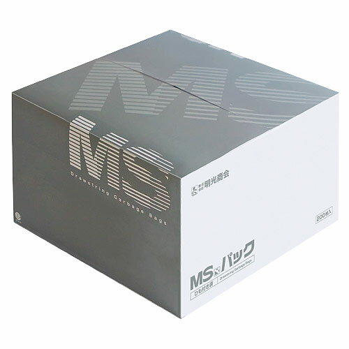 『取寄品』明光商会 MSパック Lサイズ 紐付き 200枚『送料無料（一部地域除く）』