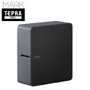 『取寄品』キングジム ラベルライター テプラPRO MARK スマホ専用 ブラック SR-MK1-BK テプラ 本体 ラベルプリンター シールプリンター スマホ...