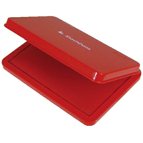 シャチハタ スタンプ台 (エコス) 中 HGN-2-赤