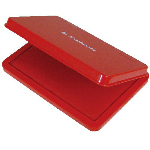 シャチハタ スタンプ台 (エコス) 大 HGN-3-赤