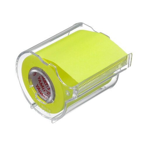 ●書きなおしの多い『スケジュール帳』に●直接書込みを避けたい『本』『書類』へのメモ入れに●リサイクルも簡単きれい！『ファイルインデックス』に●FAXヘッダーの宛名部分などの『マスキング』に●キッチンで大活躍！『賞味期限』『コンテナーの内容』メモ●整理箱、衣装ケースの『インデックス』に■商品詳細メーカー名：ヤマトシリーズ名：メモックロールテープサイズ：幅50mm×長10m材質：テープ:上質紙、粘着剤:アクリル系、カッター:再生PS製カラー：レモン購入単位：1個配送種別：在庫品【検索用キーワード】4903076006425 B12493 RK-50CH-LE ヤマト メモックロールテープ カッター 50mm レモン RK-50CH-LE 事務用品 事務 文具 ステーショナリー ふせん 付箋 附箋 メモ用紙 メモ ふせんメモ ロールテープ ロールタイプ メモック