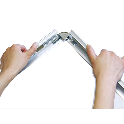 シンエイ ポスターグリップシルバーA1 PG-32R-A1 ※代引不可【送料無料（一部地域除く）】