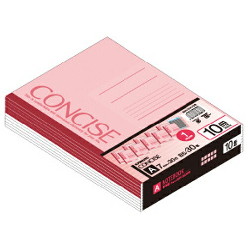 キョクトウ CONCISE B5・30枚7mm罫(10冊束)×10パック SNC3A10S『送料無料（一部地域除く）』