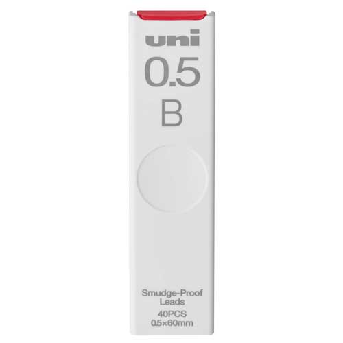 三菱鉛筆 シャープ替芯 ユニ 0.5mm B 40本入 ULS0540B シャープペンシル替芯 シャープペン替芯 替芯 替..