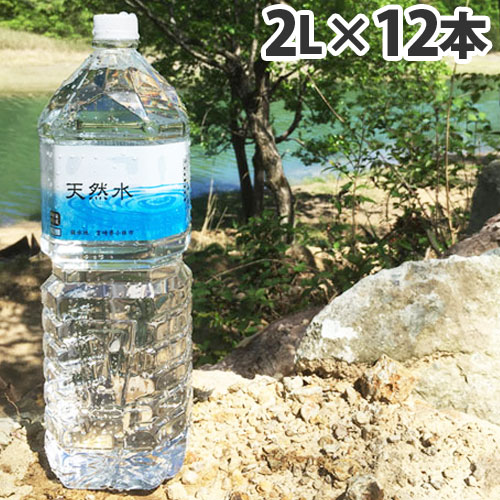 霧島 天然水 2L×12本 水 ミネラルウォータ...の商品画像