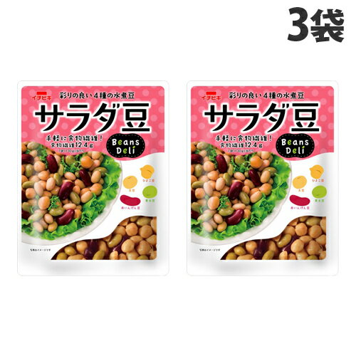 イチビキ Beans Deli サラダ豆 125g×3袋 