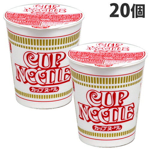 日清食品 カップヌードル 20個 ラー