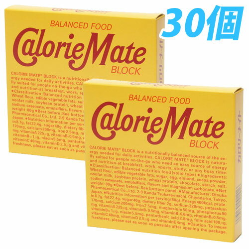 楽天ドラッグスーパー　alude大塚製薬 カロリーメイト ブロック チョコレート味 4本×30個【送料無料（一部地域除く）】