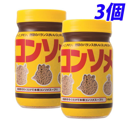 日東食品 コンソメスープ 120g×3個 コンソメ 洋食 調味料 日東食品 コンソメスープ 120g×3個 コンソメ 洋食 調味料