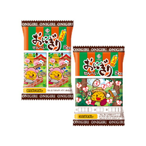 思い出したら、食べたくなる。みんなでに配れる小袋がうれしい。「かるた」デザインは45種類あり、見た目にも楽しいパッケージ。■商品詳細内容量：2枚×20袋入購入単位：1パック(2枚×20袋)配送種別：在庫品原材料：うるち米(国産、アメリカ産)、植物油、しょうゆ、砂糖、デキストリン、海苔、卵黄パウダー、ポークエキス/加工でん粉、調味料(アミノ酸等)、乳化剤、酸化防止剤(ビタミンE)、パプリカ色素、(一部に卵・小麦・大豆・豚肉・ごまを含む)※リニューアルに伴いパッケージや商品名等が予告なく変更される場合がございますが、予めご了承ください。※モニターの発色具合により色合いが異なる場合がございます。【検索用キーワード】4902726291181 SH0889 9C1148 マスヤ おにぎりせんべい 2枚 20袋 食品 しょくひん お菓子 おかし 菓子 かし カシ おやつ オヤツ マスヤ ますや 煎餅 せんべい お煎餅 米菓 和菓子 おにぎりせんべい おにぎり煎餅 おにぎり お握りせんべい お握り煎餅 個包装 小袋 醤油 しょう油 しょうゆ しょう油せんべい 醤油煎餅 しょうゆ煎餅