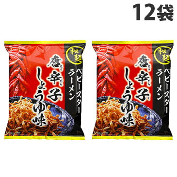 おやつカンパニー 和麺 ベビースターラーメン 唐辛子しょうゆ味 60g×12袋