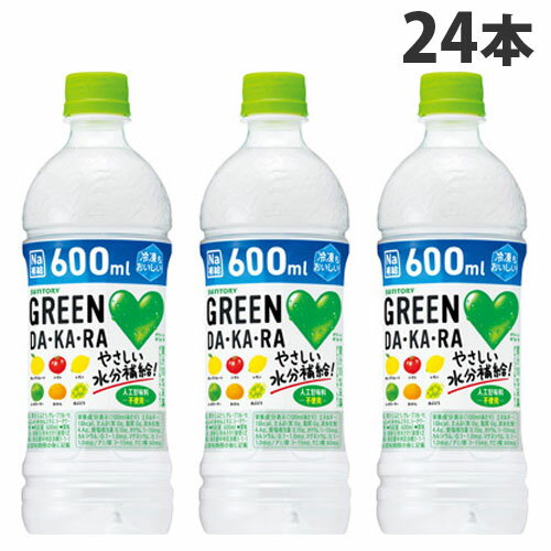 Tg[ GREEN DAKARA 600ml 24{