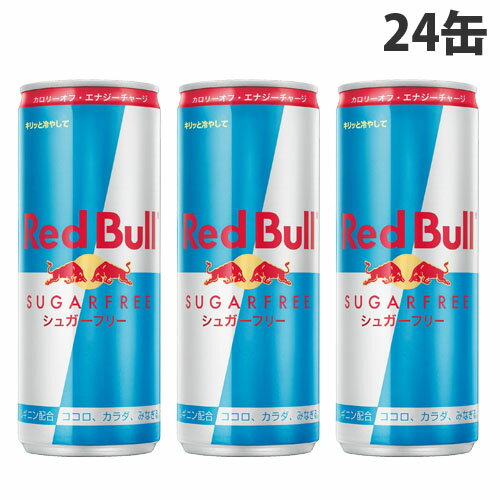 レッドブル　シュガーフリーのセット レッドブルジャパン レッドブル シュガーフリー 250ml×24缶 缶 缶飲料 RedBull Redbull【送料無料（一部地域除く）】