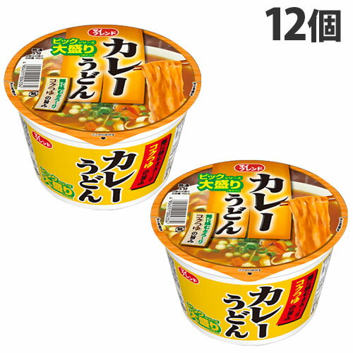 大黒食品 マイフレンドBIG カレーうどん 105g×12個 カップメン カップ麺 インスタント カップうどん うどん