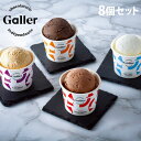 Galler(ガレー) プレミアムアイスクリーム 8個セット ギフト 贈答品 贈り物 スイーツ デザート アイス ガレー 『日時指定不可』『代引不可』『送料無料...
