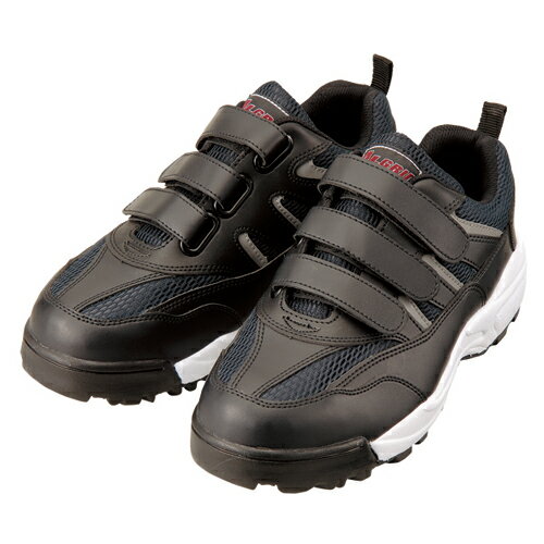 セーフティースニーカー 23.5 ブラック A-36000 【代引不可】【送料無料（一部地域除く）】