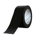 リンレイテープ カラー布粘着テープ 50mm×25m 1巻 黒 #384