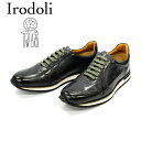 【返品交換OK・送料無料】紳士靴 革靴 メンズレザーシューズ Irodoli イロドリ 2022 本革 レザースニーカー ネイビー ヴィンテージ加工 カジュアル ビジカジ ジャケパン 通勤 コスパ 歩きやすい 旅行 小さいサイズ