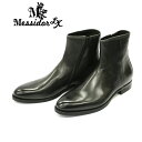 【返品交換OK・送料無料】紳士靴 革靴 メンズレザーシューズ Messidor LX メッシドール 34217 ジップアップブーツ メンズ 本革 イタリア製 マ...