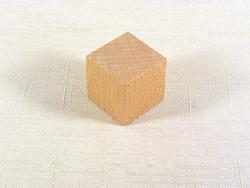 木製パーツ ウッドキューブ25 工作キット 小学生 算数 積み木 パズル 工作 ADIY-KBC25