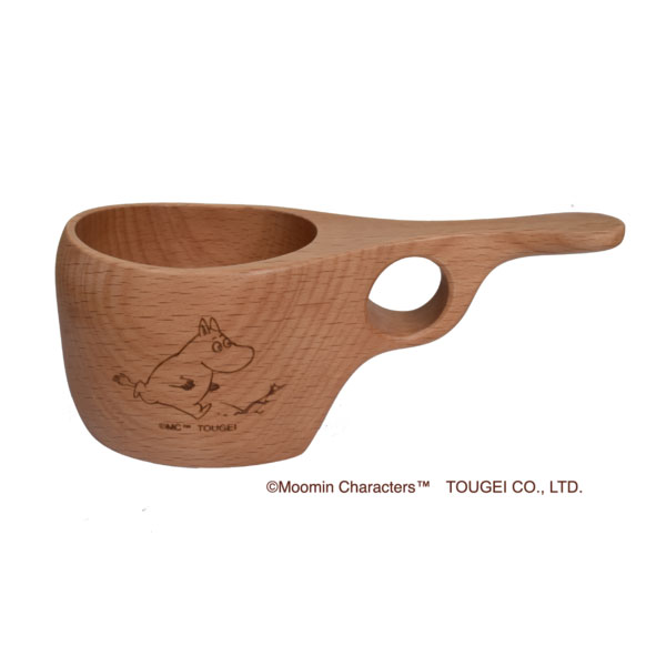 木製 ククサカップ　ムーミン フィンランドの芸術家トーベ・ヤンソンが描いた不朽の名作ムーミンのキャラクター達がかわいい木製食器シリーズ。 これからの季節アウトドアで使ってもよし！ もちろんステイホームで使ってもよし！ かわいいキャラクター達...
