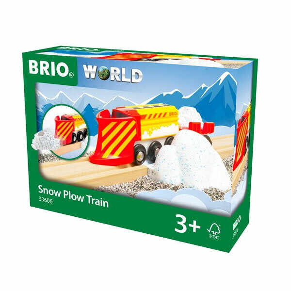 ブリオ レール おもちゃ 除雪トレイン 3歳 男の子 おもちゃ 4歳 5歳 追加 列車 brio レールセット 電車 おもちゃ 誕生日 プレゼント 木のおもちゃ 木製玩具 幼児 子ども 木製 BRIO brio ブリオ BR-33606