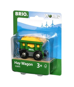 BRIO (ブリオ) ヘイワゴン 男の子 2歳 3歳 4歳 5歳 レール 乗り物おもちゃ 木のおもちゃ 木製玩具 幼児 子ども 木製 プレゼント ギフト 誕生日 【店頭受取対応商品】