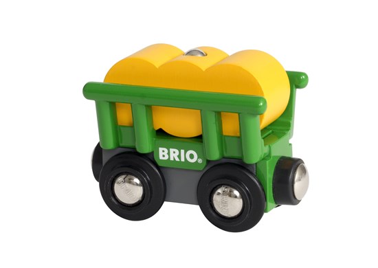 BRIO (ブリオ) ヘイワゴン 男の子 2歳 3歳 4歳 5歳 レール 乗り物おもちゃ 木のおもちゃ 木製玩具 幼児 子ども 木製 プレゼント ギフト 誕生日 【店頭受取対応商品】