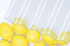 住友 ポリカ 波板 6尺 熱線カット 0.7mm 1820x655mm 5色有 10枚セット 鉄板小波 32波 住友ベークライト