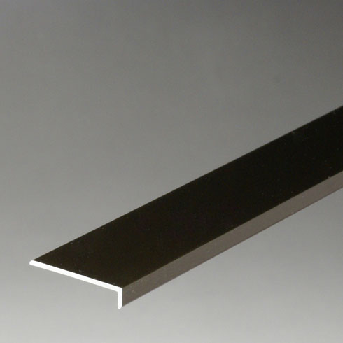 アルミ材 不等辺 Lアングル 1.2x5x15x1.82M ブロンズ