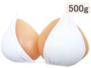Micopuella 三角形 乳癌パッド シリコンバスト 人工乳房 左右2個セット 胸パッド シリコン胸パット (500グラム×2)