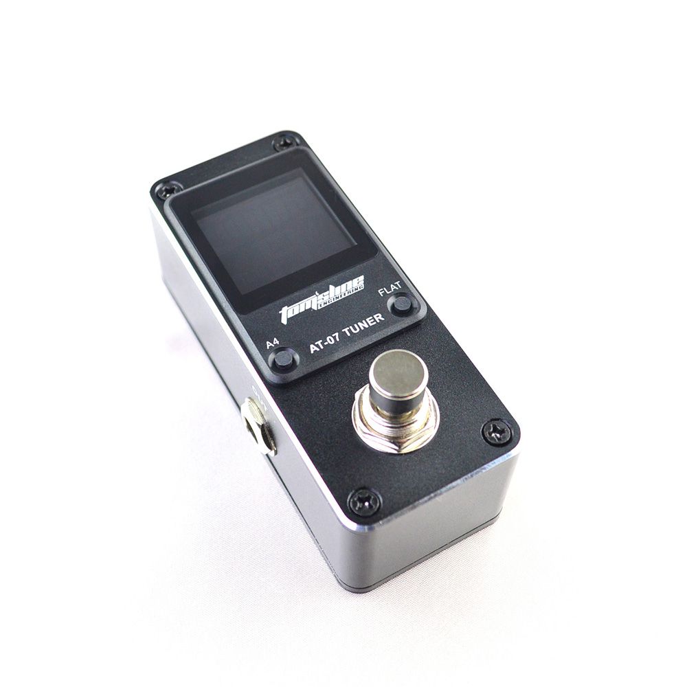 フットスイッチ AT-07 Mini Stomp Chromatic Tuner Aroma クロマチックチューナー