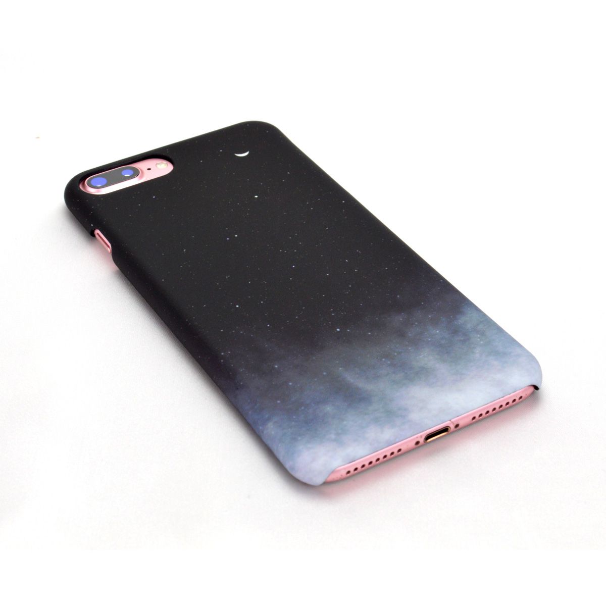 iPhoneSE3対応 ケース 星 月 Xs X 8 7 Plus SE保護カバー グラデーション かわいい ポップ シンプル メール便なら送料無料